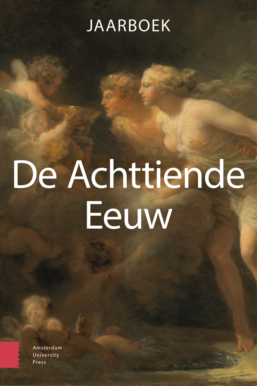 Cover jaarboek De Achttiende Eeuw