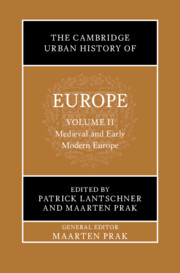 Cover book The Cambridge Urban History of Europe