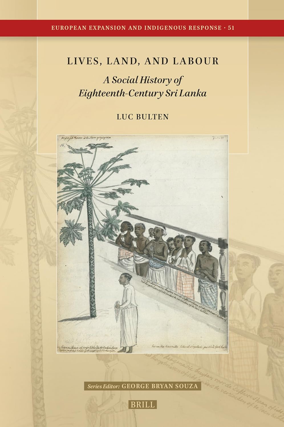 Cover book Lives, Land, and Labour by Luc Bulten