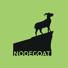 Logo Nodegoat (goat standing on a rock with the word Nodegoat)