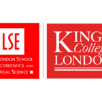 Image of logos LSDE and King's College London combined