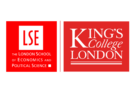 Image of logos LSDE and King's College London combined