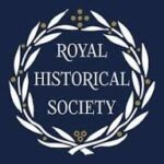 Logo Royal Historical Society (word logo surrounded by crown of laurel leaves)